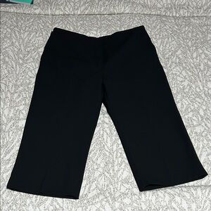 Zara Black Cropped Trousers